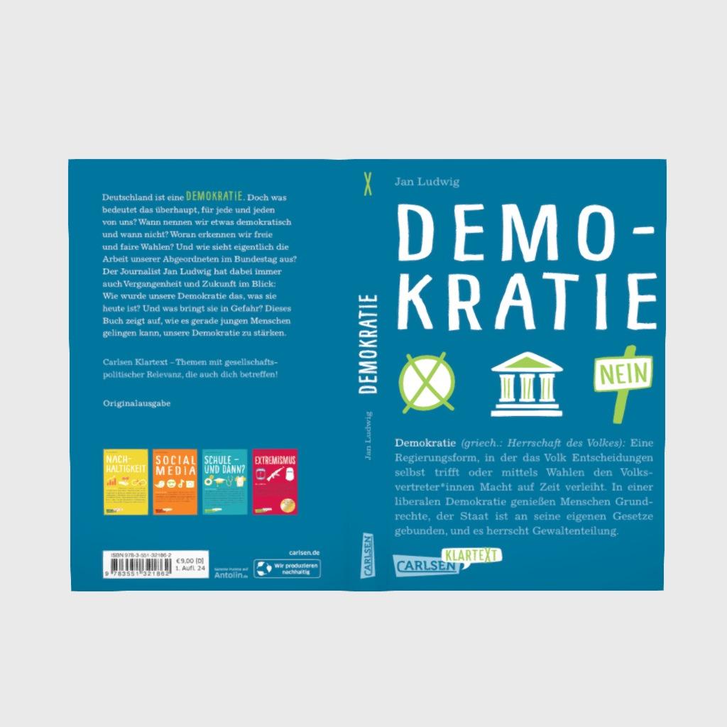 Carlsen Klartext: Demokratie (Mängelexemplar)