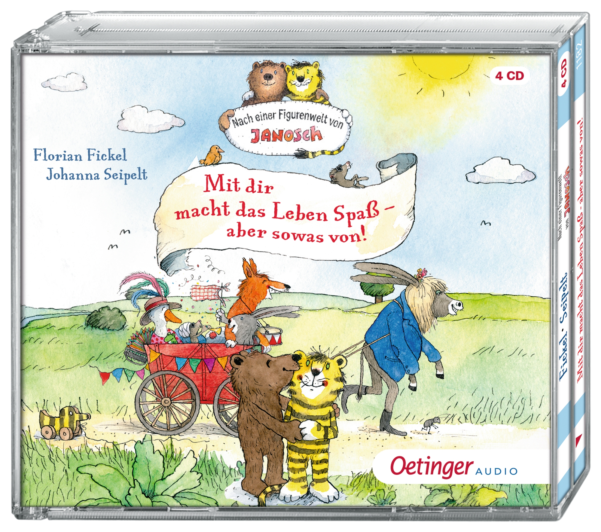 28ee7ad3edd37ecb603b665e3909b33b1739371957 Nach einer Figurenwelt von Janosch. Mit dir macht das Leben Spaß, aber sowas von! - CD