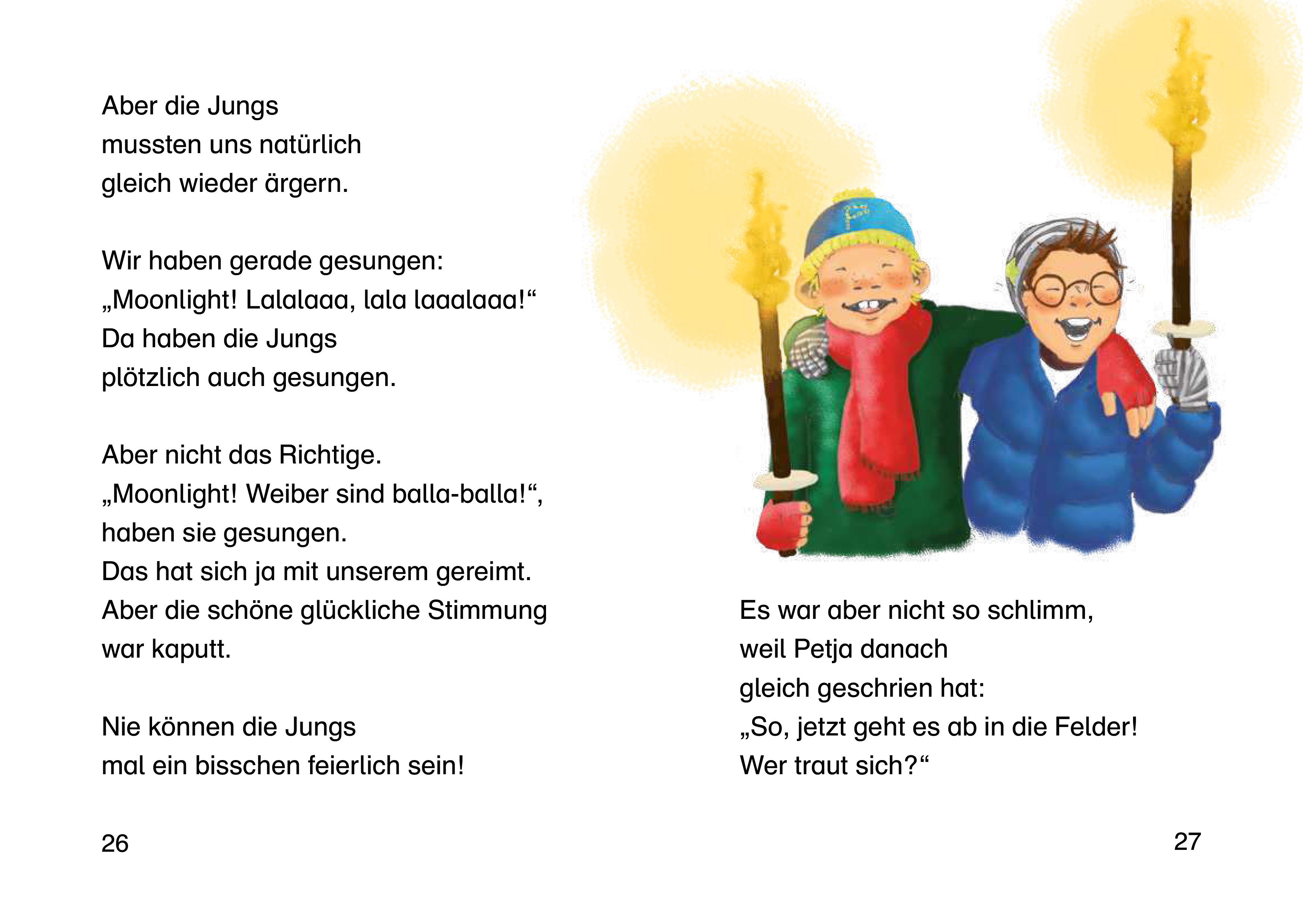Abenteuer im Möwenweg. Wir wollen Laterne laufen - Lesestarter. 2. Lesestufe (Mängelexemplar)
