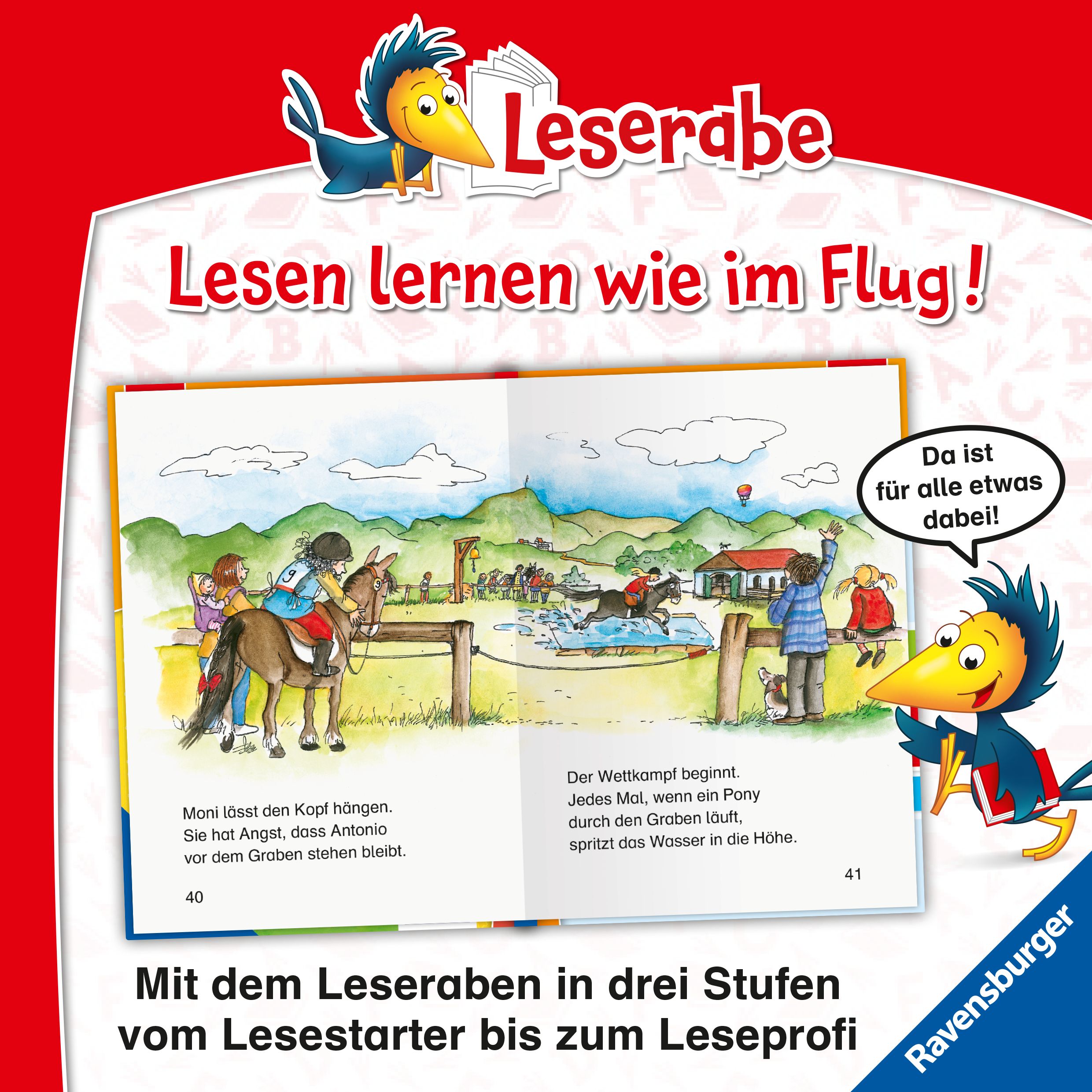 Leserabe Sonderausgaben - Erstlesegeschichten - Ponys und Pferde (Mängelexemplar)