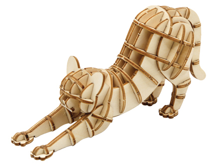 Jigzle 3D Holz-Puzzle Katze