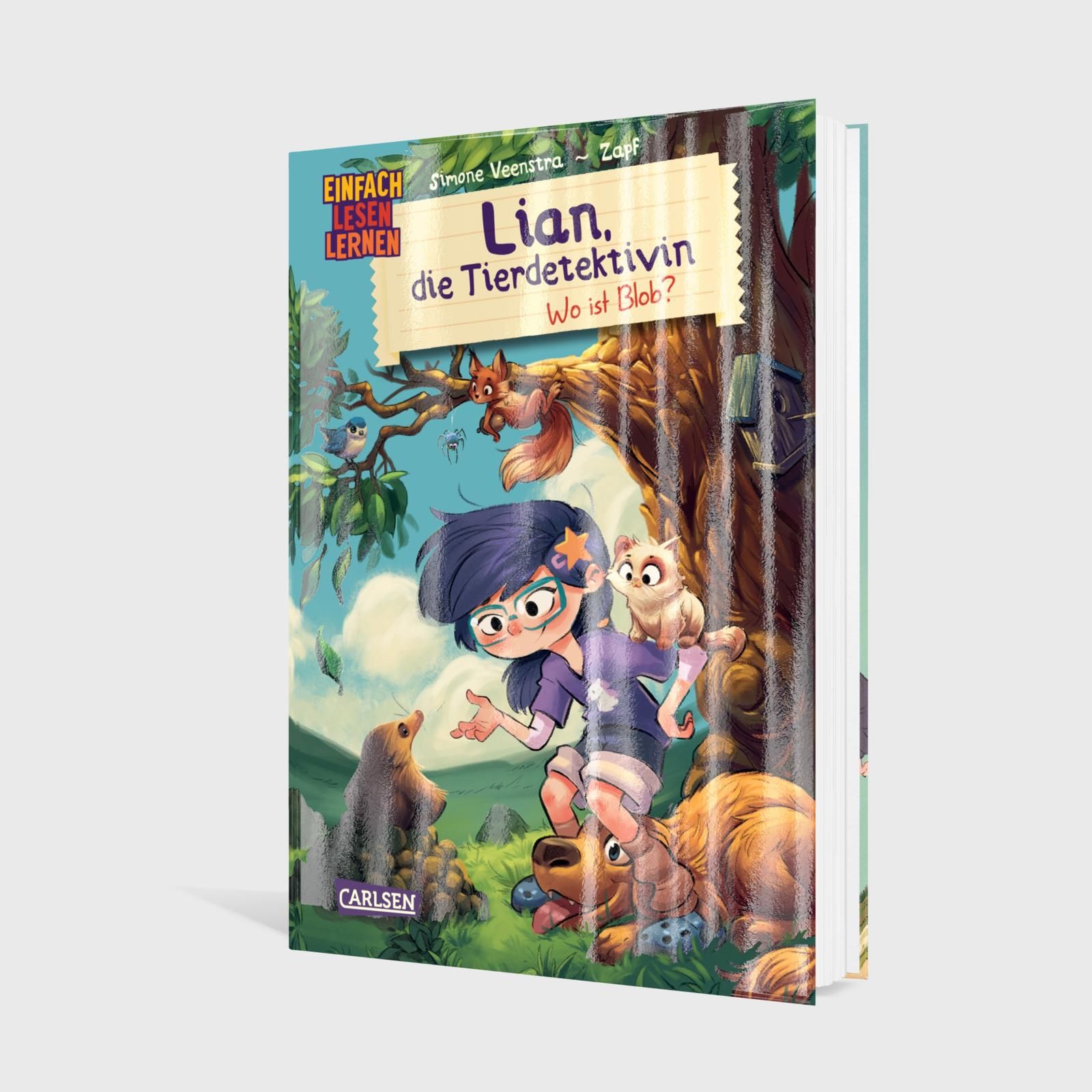 Lian, die Tierdetektivin 2: Wo ist Blob? - Einfach lesen lernen (Mängelexemplar)
