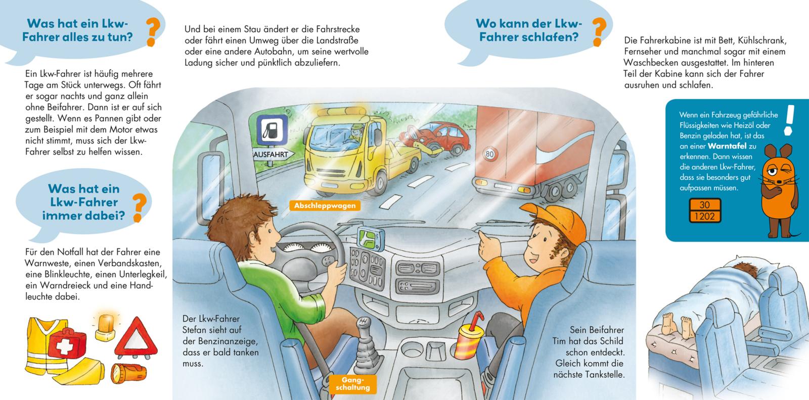 Frag doch mal ... die Maus: Große Fahrzeuge - Erstes Sachwissen (Mängelexemplar)