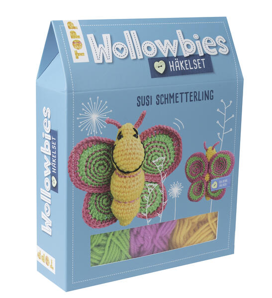 Wollowbies Häkelset Schmetterling Wollowbies Häkelset Schmetterling