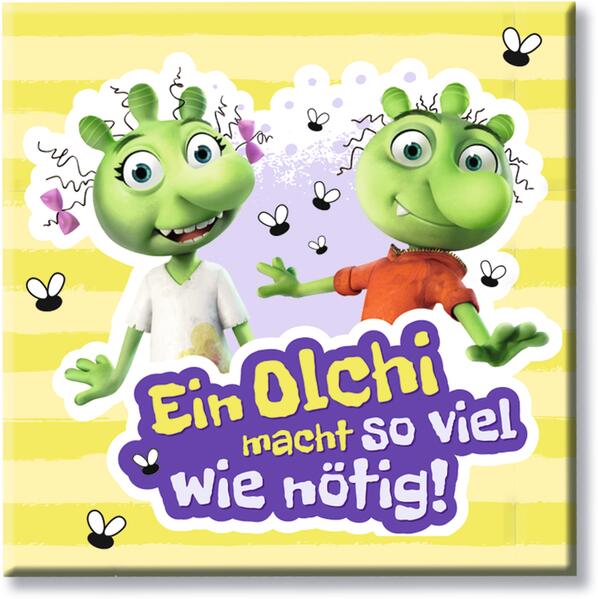 Die Olchis. Magnet "So viel wie nötig"
