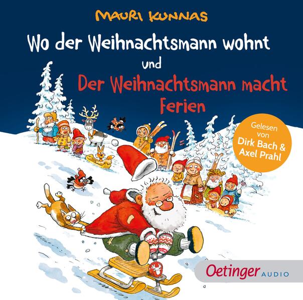 Wo der Weihnachtsmann wohnt und Der Weihnachtsmann macht Ferien - CD Wo der Weihnachtsmann wohnt und Der Weihnachtsmann macht Ferien - CD