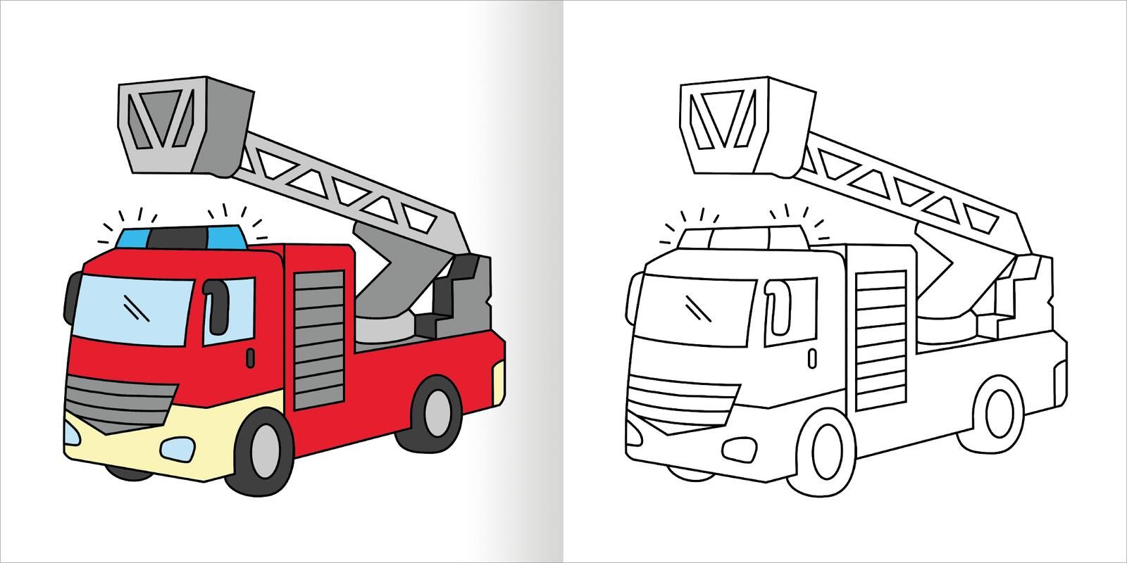 Mein erstes dickes Malbuch ab 2 – Polizei & Feuerwehr (Mängelexemplar)