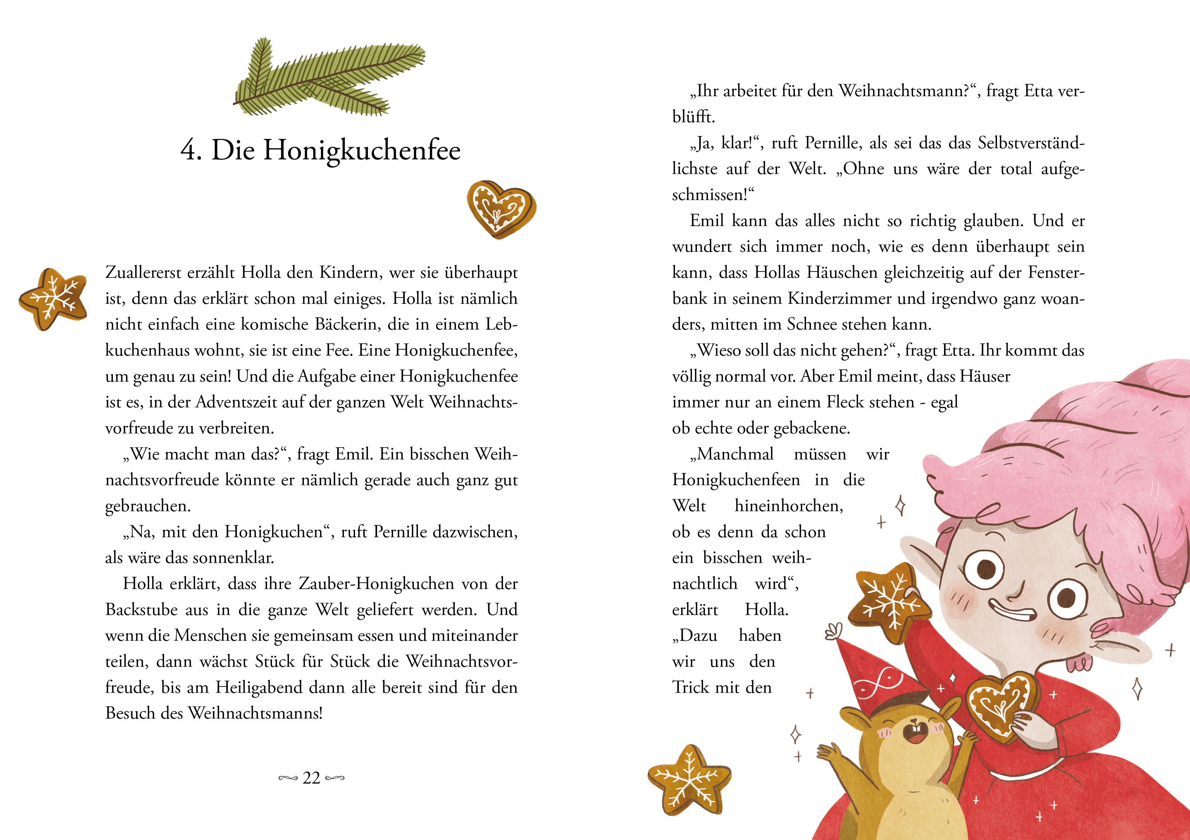 Holla Honigkuchenfee - Eine Vorlesegeschichte in 24 Kapiteln