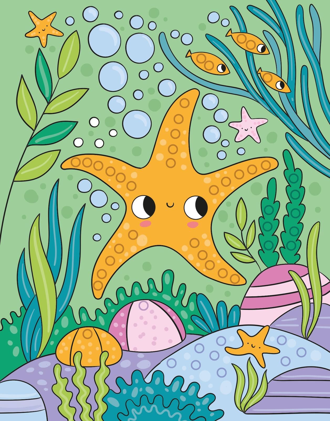 Mein Diamant-Stickerheft – Unter Wasser (Mängelexemplar)