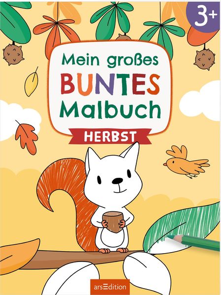 Mein großes buntes Malbuch – Herbst (Mängelexemplar)
