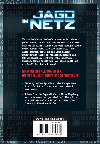 Pocket Escape Book (Escape Room, Escape Game) - Jagd im Netz