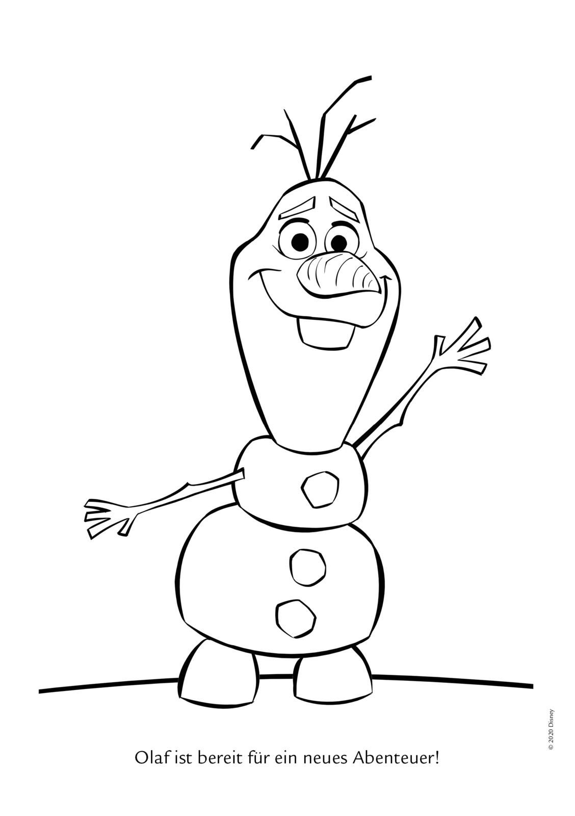 Disney Die Eiskönigin: Malspaß mit Olaf