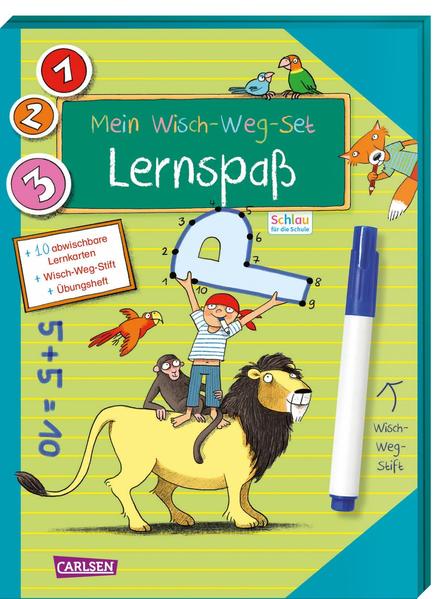 Schlau für die Schule: Mein Wisch-Weg-Set: Lernspaß (Mängelexemplar)