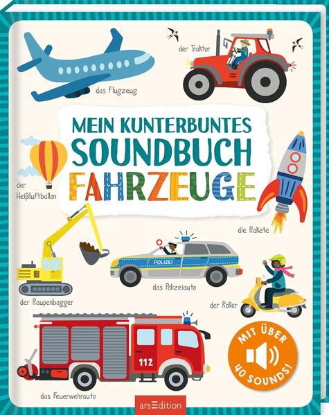 Mein kunterbuntes Soundbuch – Fahrzeuge (Mängelexemplar)