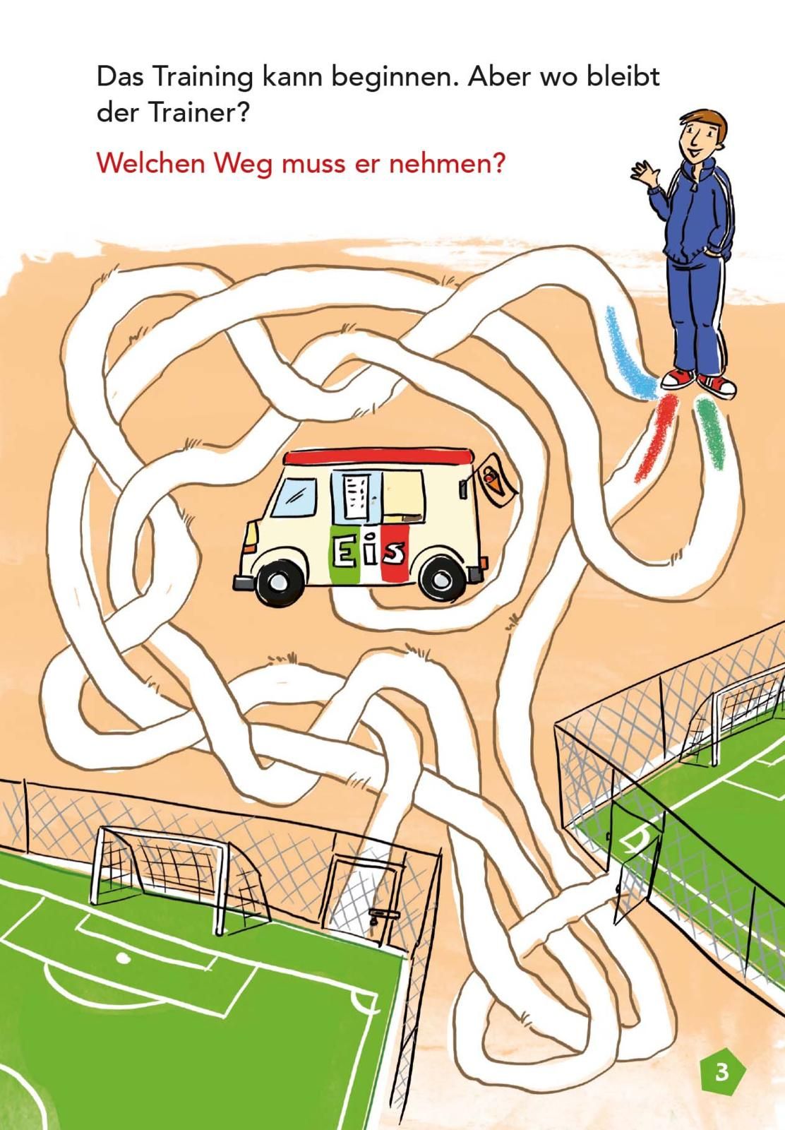 Mein bunter Fußball-Mitmachblock (Mängelexemplar)