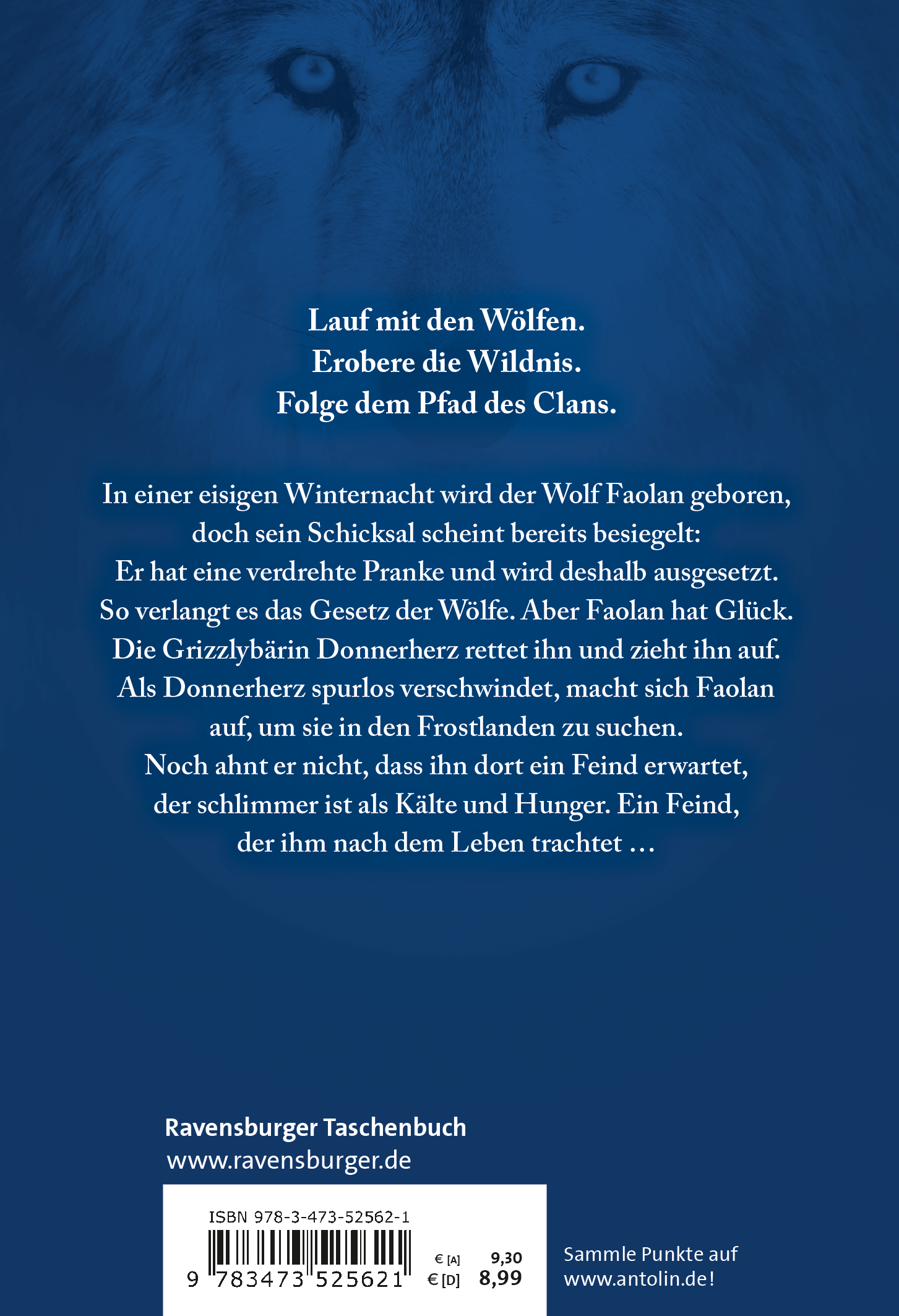 Der Clan der Wölfe, Band 1: Donnerherz (spannendes Tierfantasy-Abenteuer ab 10 Jahre) (Mängelexemplar)