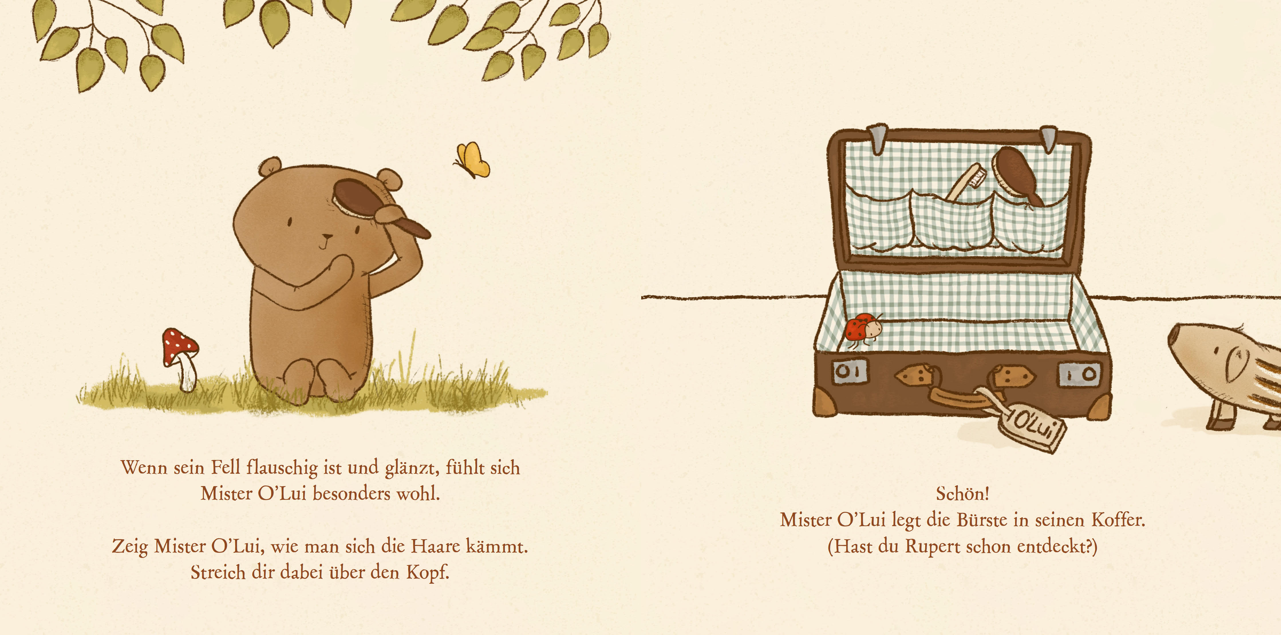 Mister O'Lui packt das Glück in seinen Koffer (Mängelexemplar)