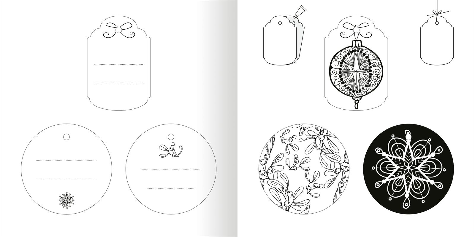 Ausmal-Adventskalender – Mandala-Zauber - 24 Seiten zum Aufschneiden