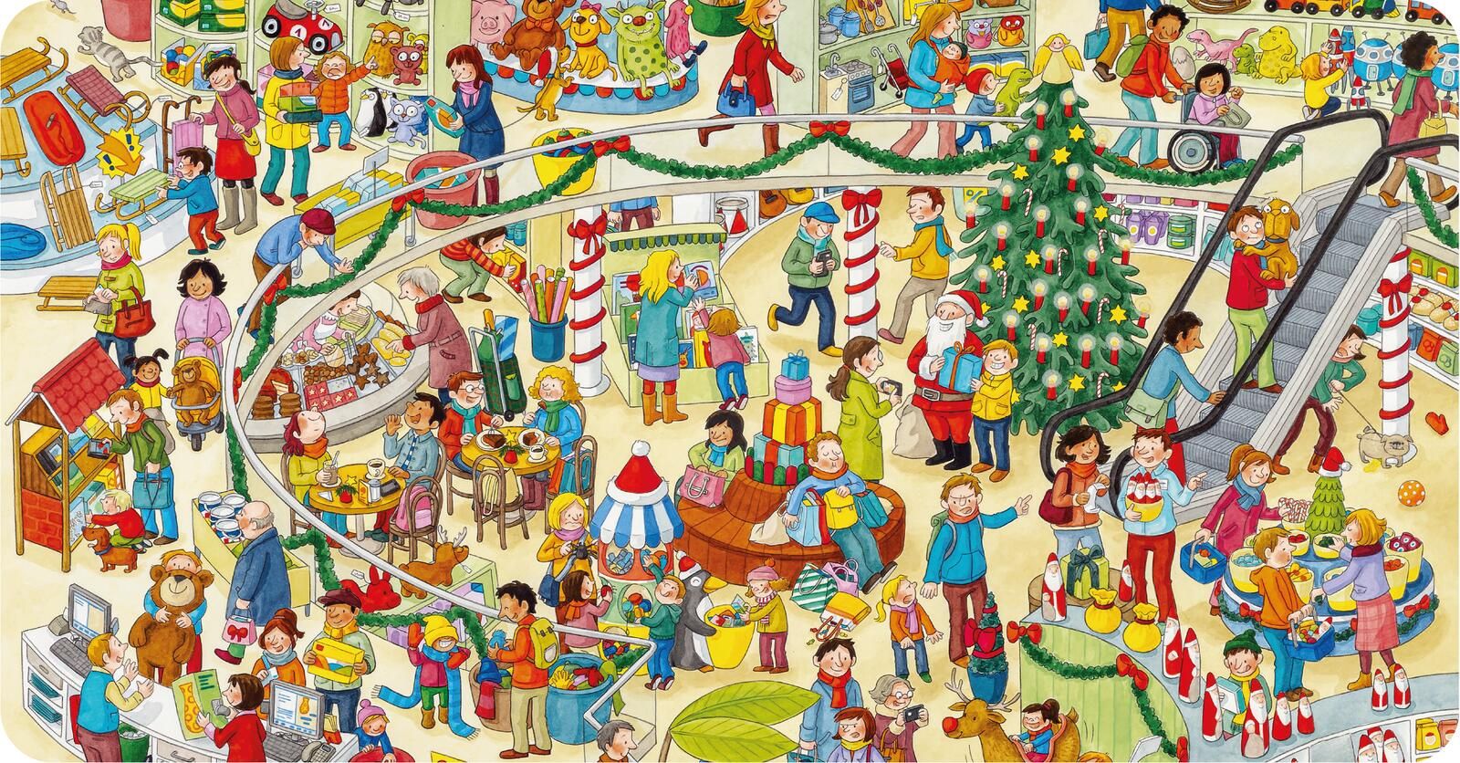 Mein Weihnachts-Wimmelbuch (Mängelexemplar)
