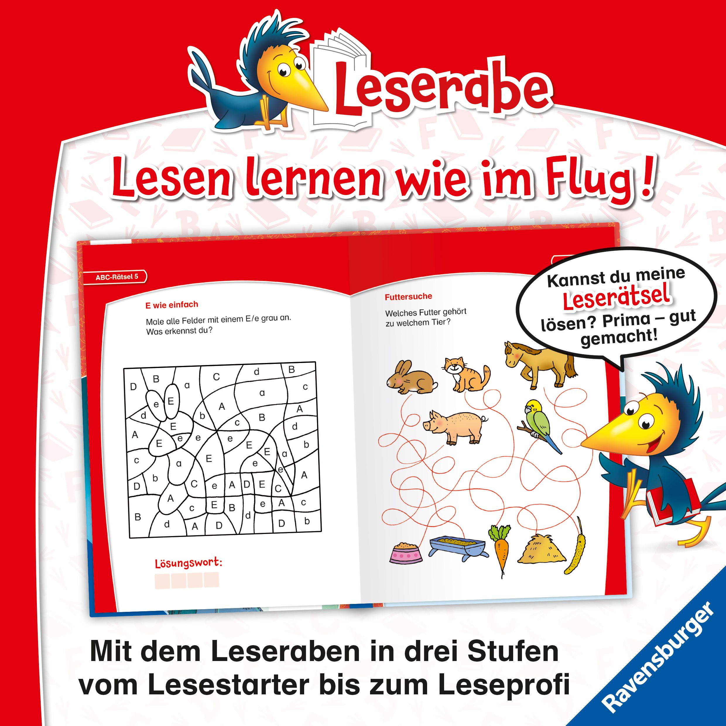 Leserabe Sonderausgaben - ABC-Geschichten und Rätsel (Mängelexemplar)