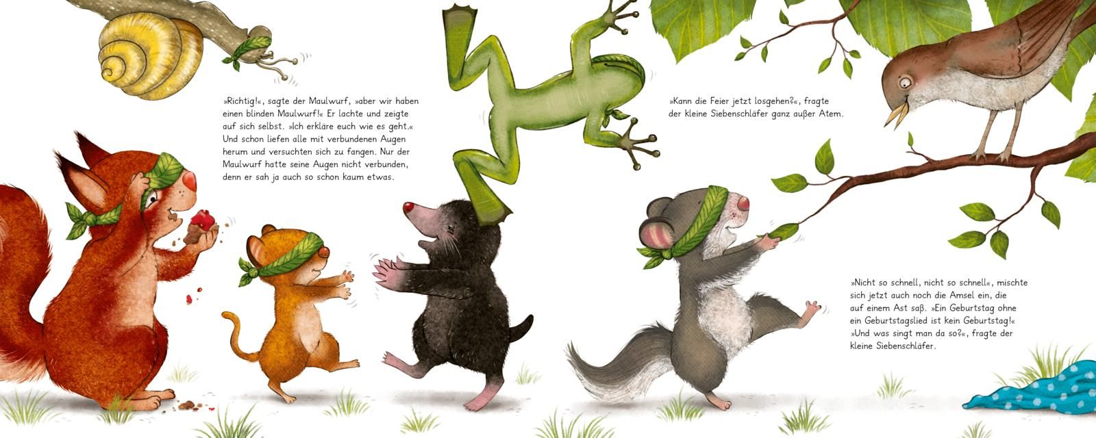Der kleine Siebenschläfer 8: Die Geschichte vom kleinen Siebenschläfer, der endlich Geburtstag feiern wollte (Mängelexemplar)