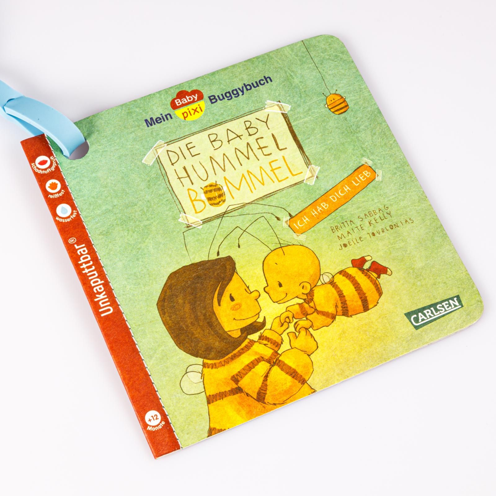 Baby Pixi (unkaputtbar) 155: Mein Baby-Pixi-Buggybuch: Baby Hummel Bommel – Ich hab dich lieb (Mängelexemplar)