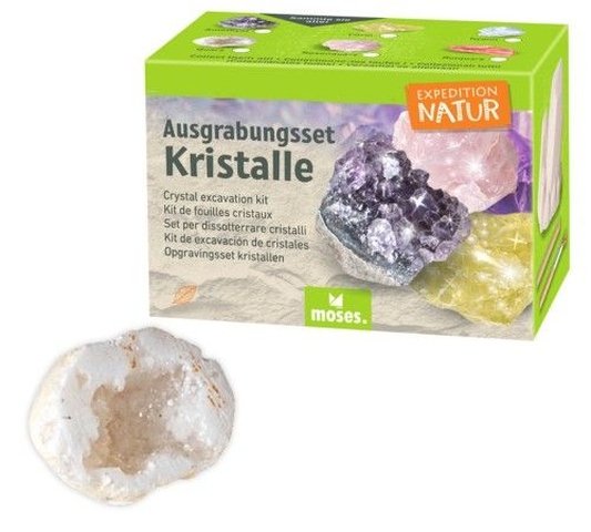 Expedition Natur Ausgrabungsset Kristall (Kristall wird zufällig gewählt)