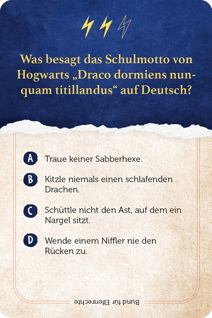 Kartenspiel: Das inoffizielle Quiz für Harry Potter-Fans - Mit über 120 magischen Quizfragen