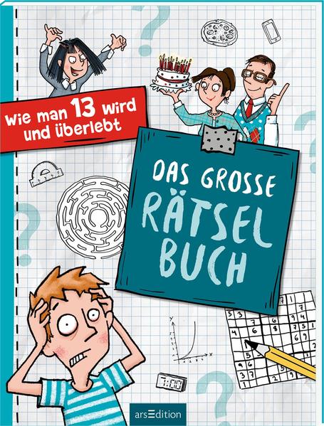 Wie man 13 wird und überlebt – Das große Rätselbuch (Mängelexemplar)