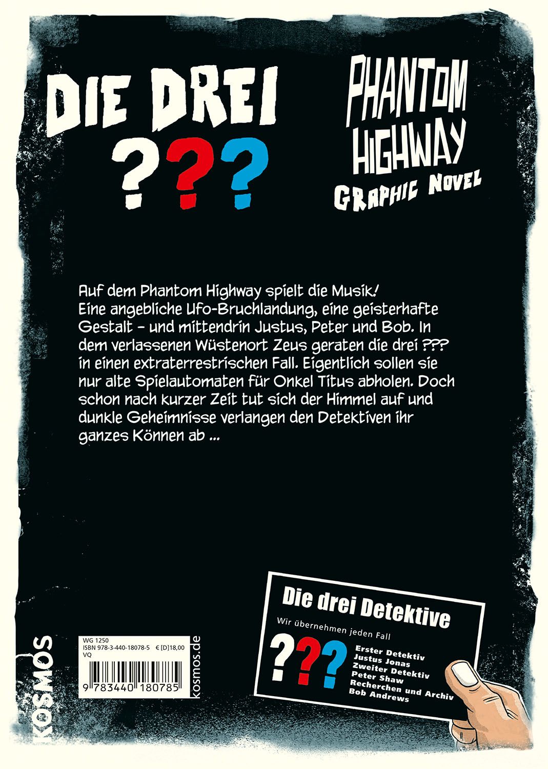 Die drei ??? Phantom Highway (Mängelexemplar)