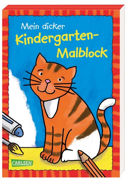 Mein dicker Kindergarten-Malblock (Mängelexemplar)