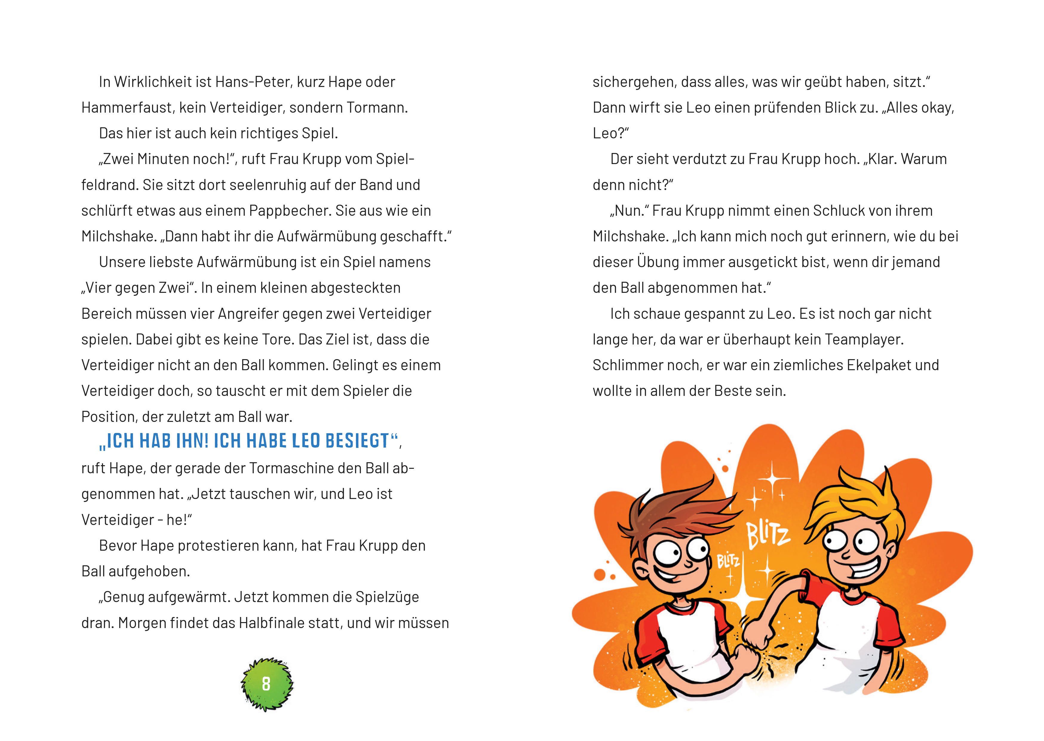 Die Geisterkicker - Randale im Finale (Band 3) (Mängelexemplar)