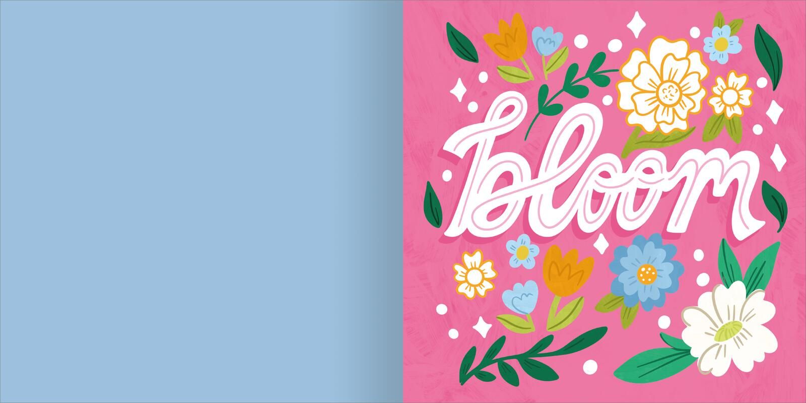 I Love to Bloom – Diamantsticker (Mängelexemplar)