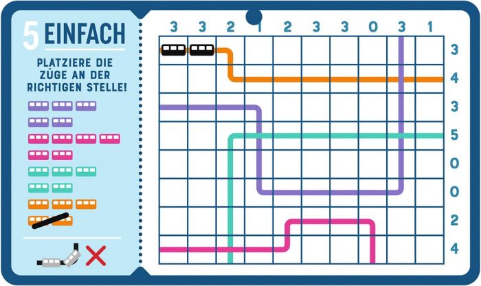 X_Brain Train - Logikrätsel mit abwischbarem Stift