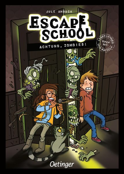 Escape School 4. Achtung, Zombies! (Mängelexemplar)