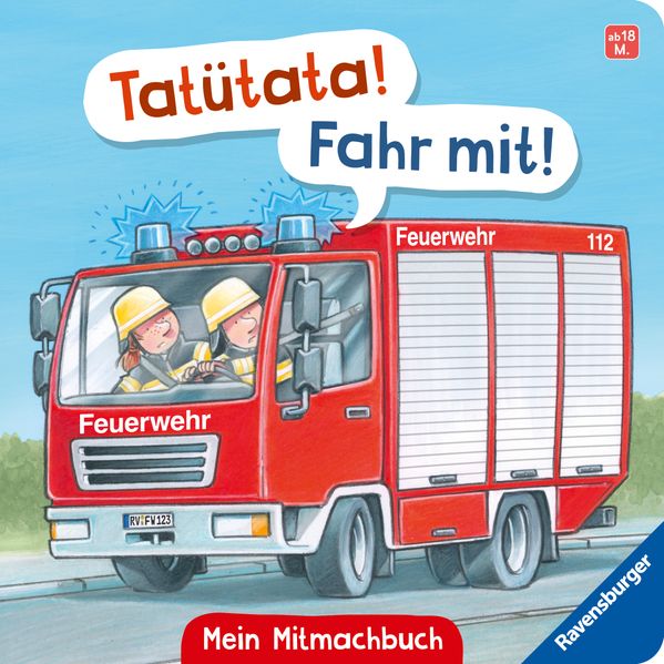 Tatütata! Fahr mit! Mein Feuerwehr-Mitmachbuch (Mängelexemplar)