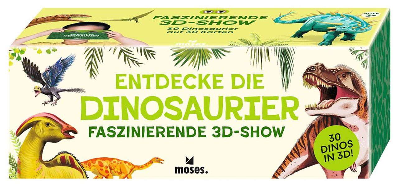 Faszinierende 3D-Show: Entdecke die Dinosaurier (Mängelexemplar)