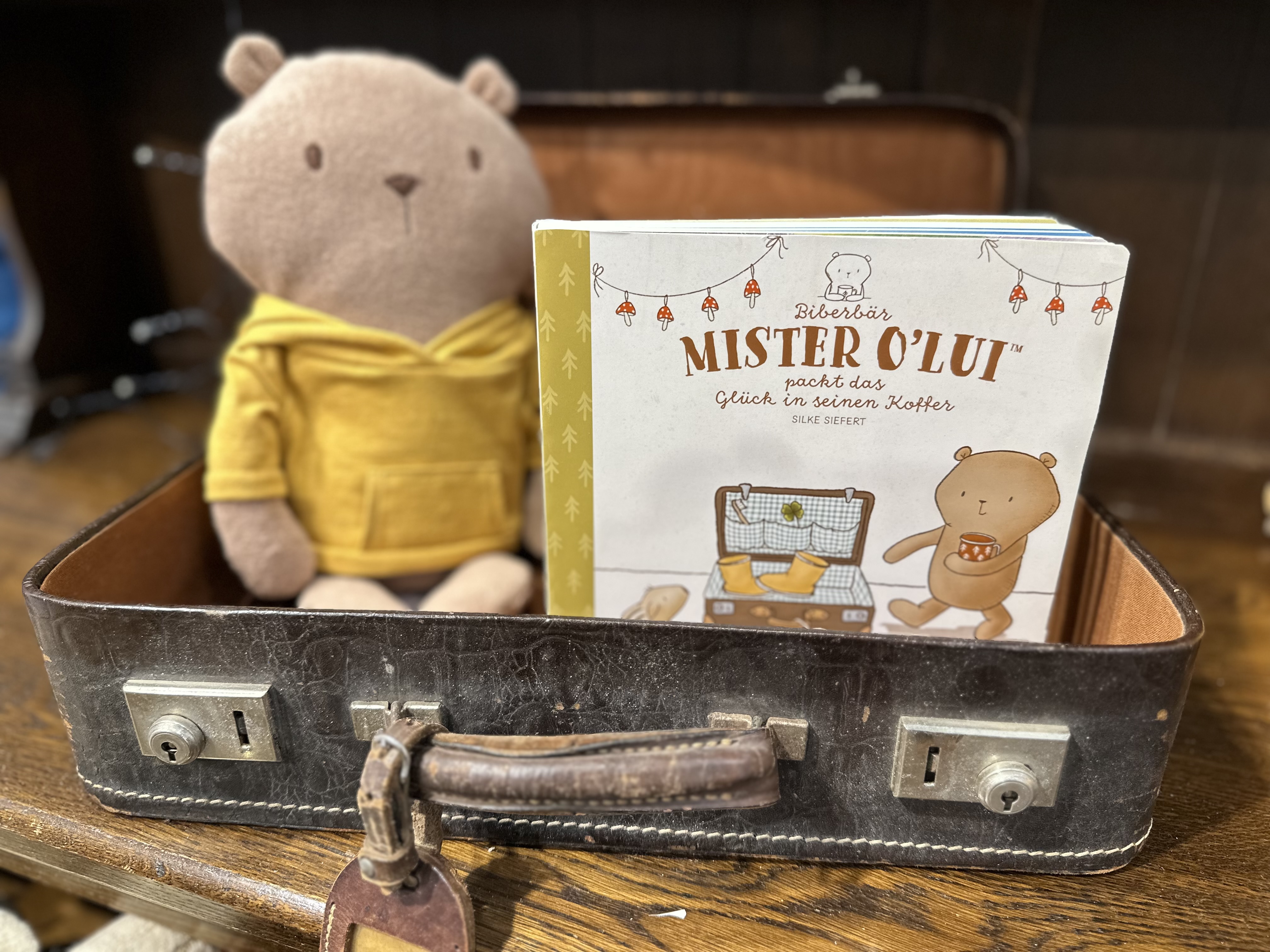 Mister O'Lui packt das Glück in seinen Koffer (Mängelexemplar)