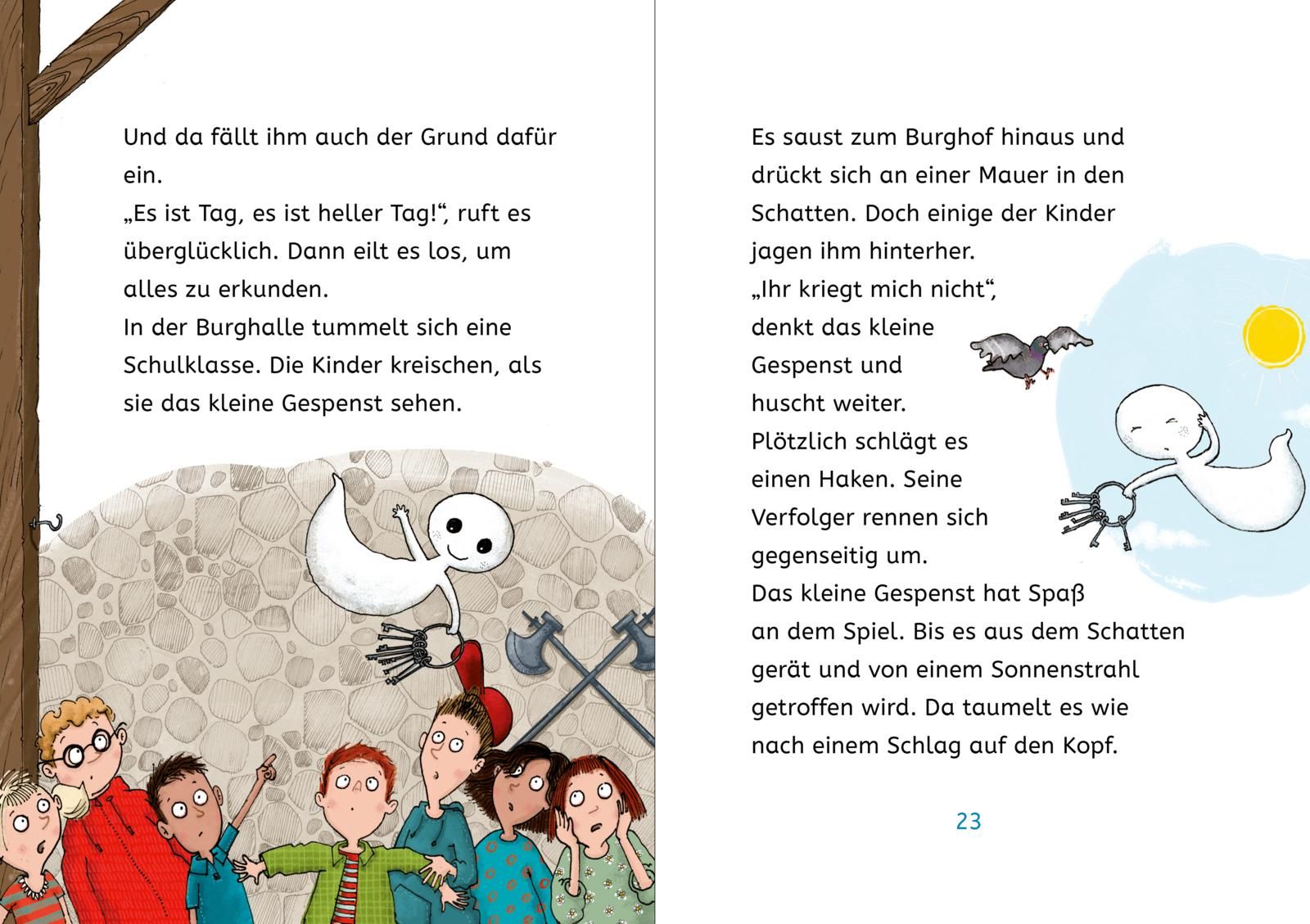 Kleine Lesehelden: Das kleine Gespenst (Mängelexemplar)