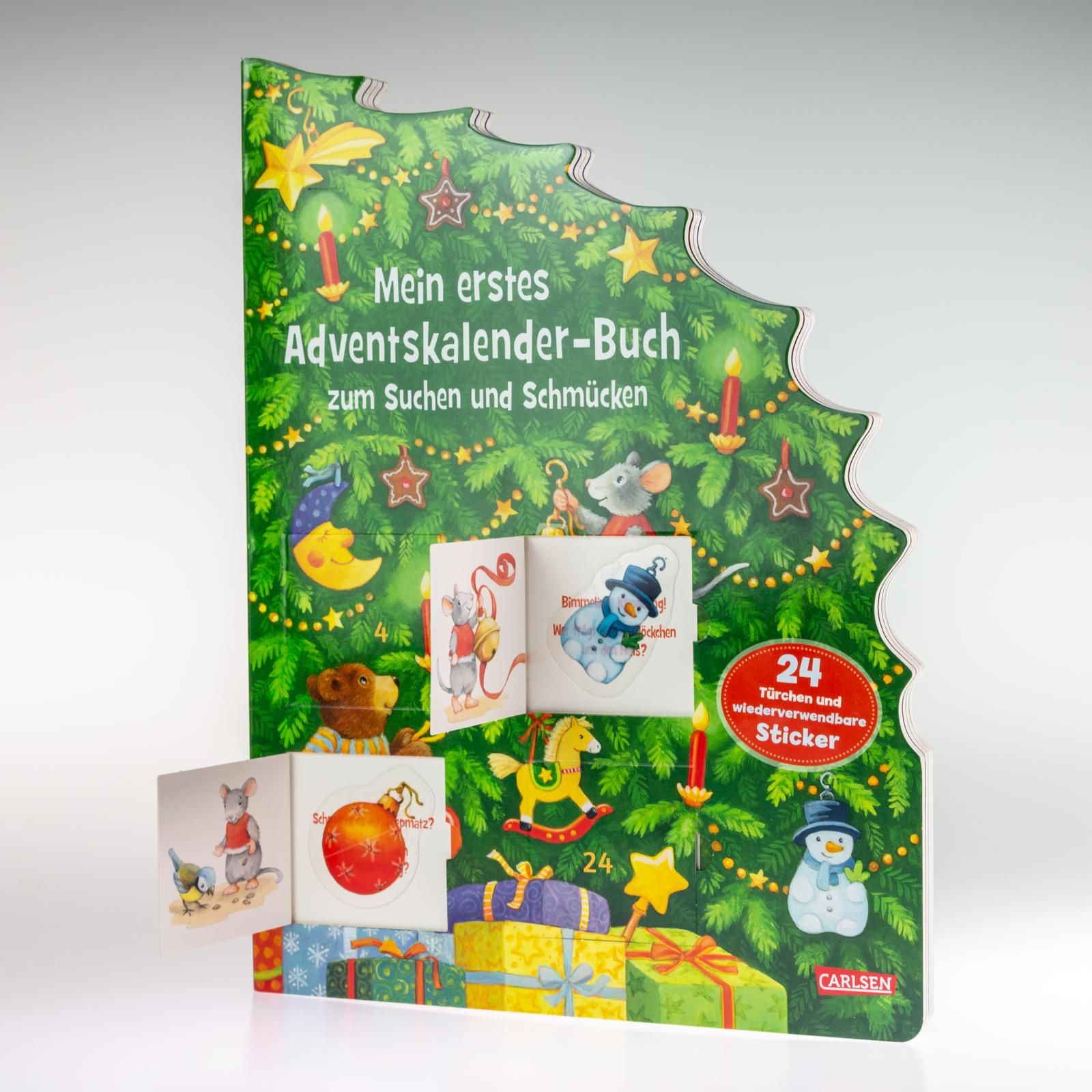 Mein erstes Adventskalender-Buch zum Suchen und Schmücken (Mängelexemplar)