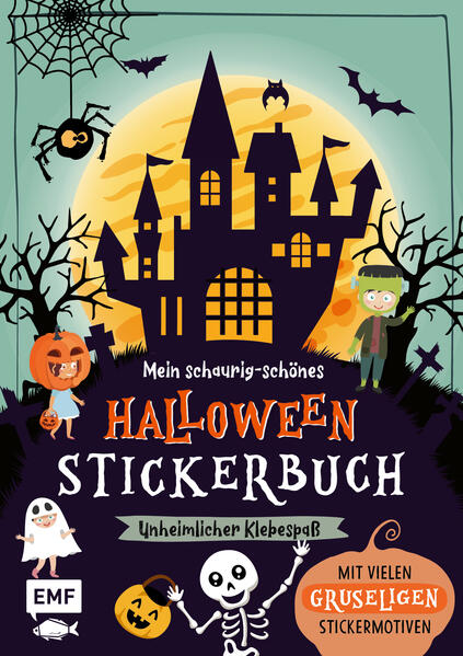 Mein schaurig-schönes Halloween-Stickerbuch – Mit über 500 Stickermotiven (Mängelexemplar)