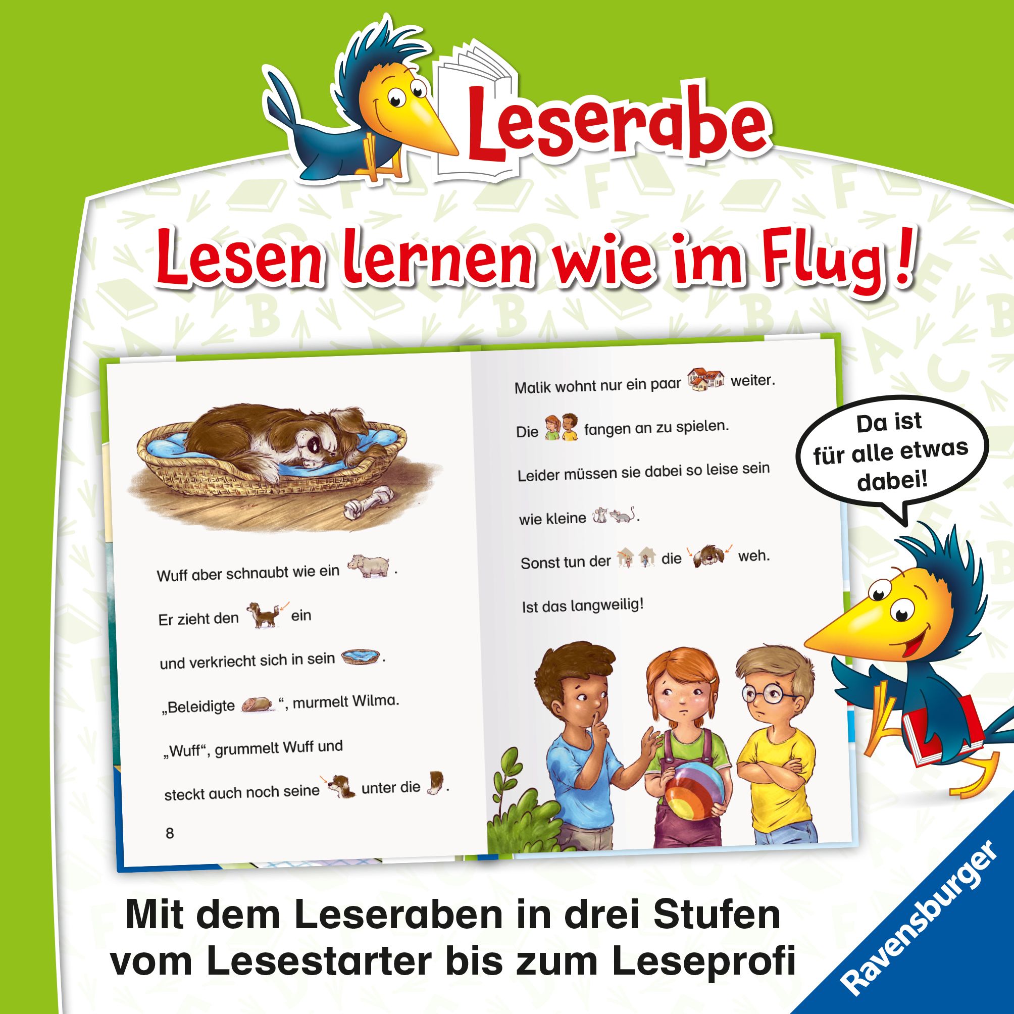 Leserabe Vor-Lesestufe - Wilma und ihr Hund Wuff (Mängelexemplar)