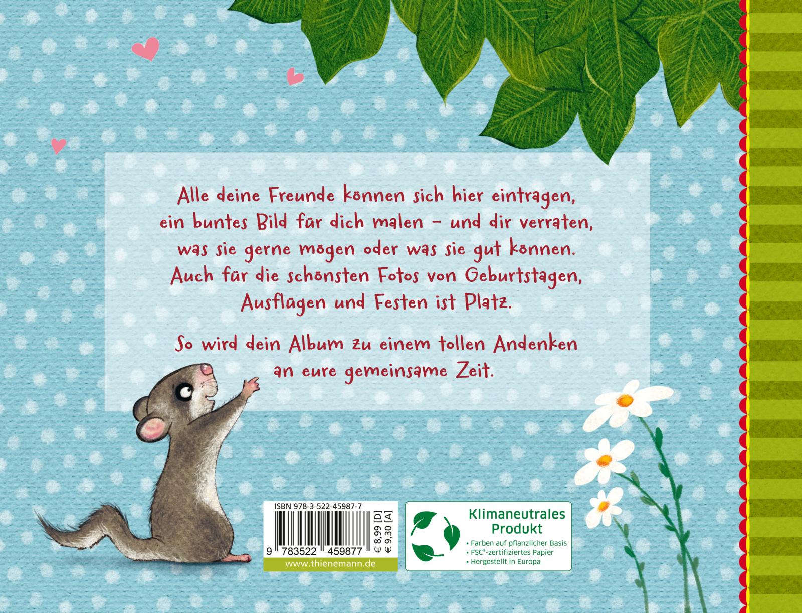 Der kleine Siebenschläfer: Alle meine Freunde - Niedliches Freundebuch (Mängelexemplar)