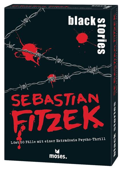 black stories Sebastian Fitzek - Löst 50 Fälle mit einer Extradosis Psycho-Thrill