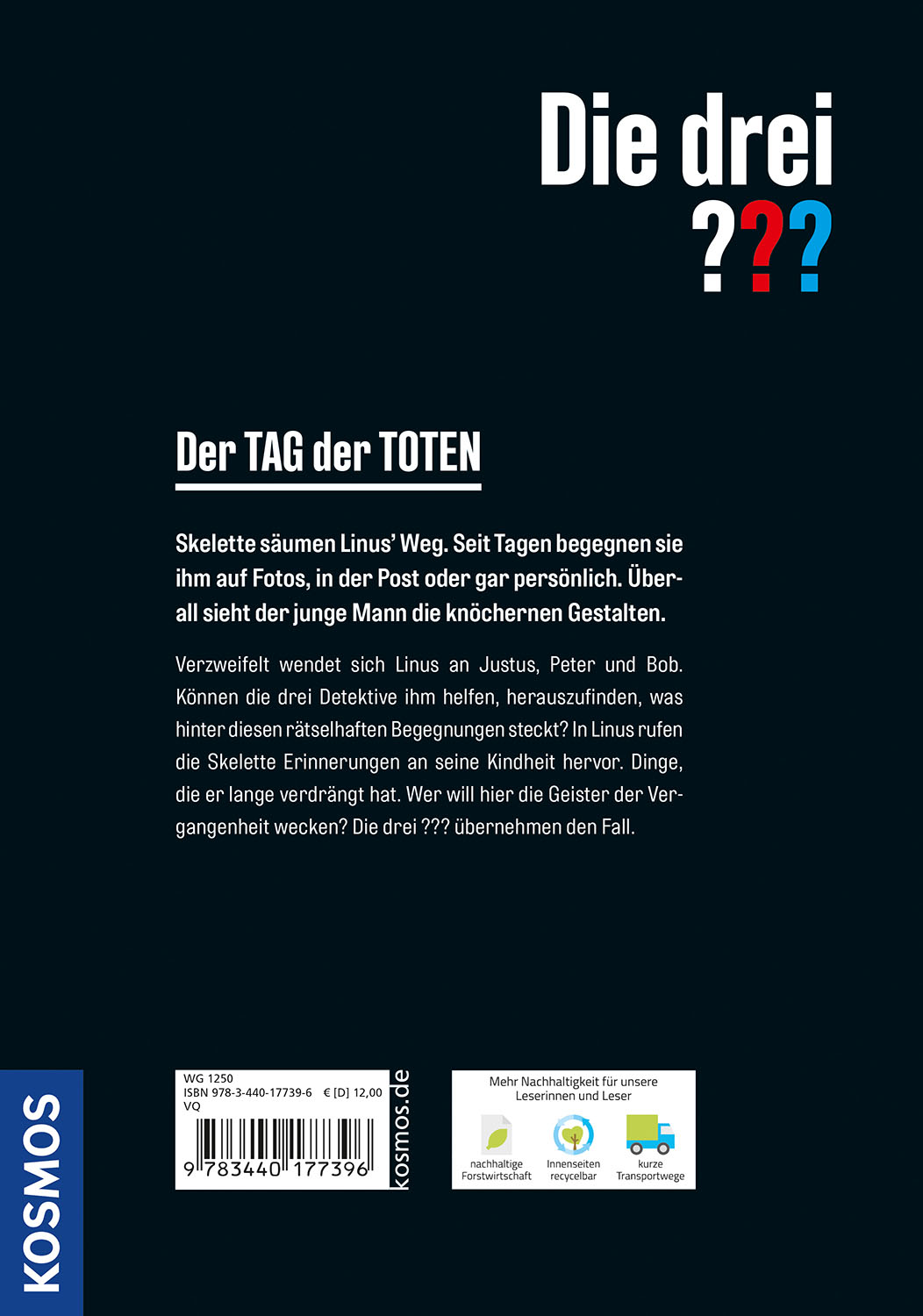 Die drei ??? Der Tag der Toten (Mängelexemplar)