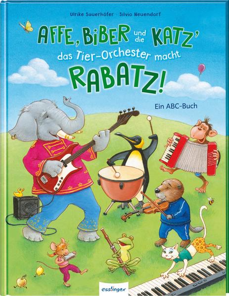 c6789325e080c482d60e7c9d15381b5b1666274670 Affe, Biber und die Katz' – das Tier-Orchester macht Rabatz! - Ein ABC-Buch