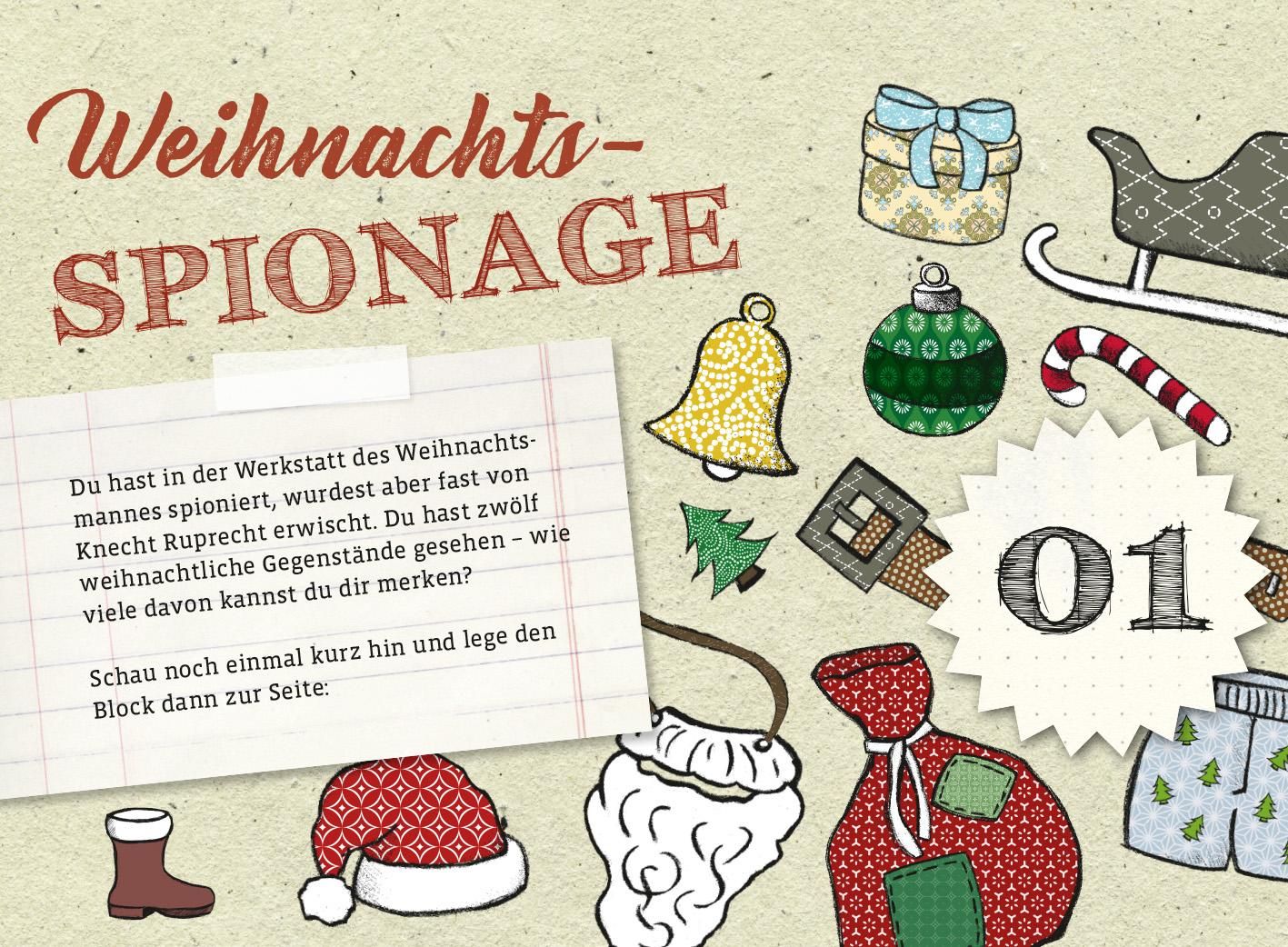 Der ultimativ knifflige Advents-Rätsel-Kalender (Mängelexemplar)