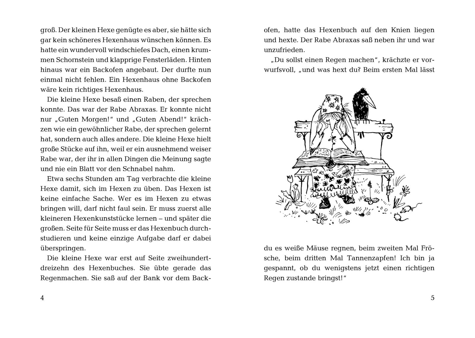 Die kleine Hexe: Die kleine Hexe (Mängelexemplar)