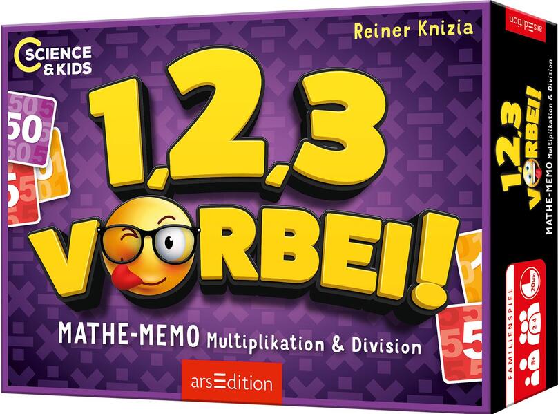 Science & Kids – 1, 2, 3 ... vorbei! Mathe-Memo Multiplikation & Division