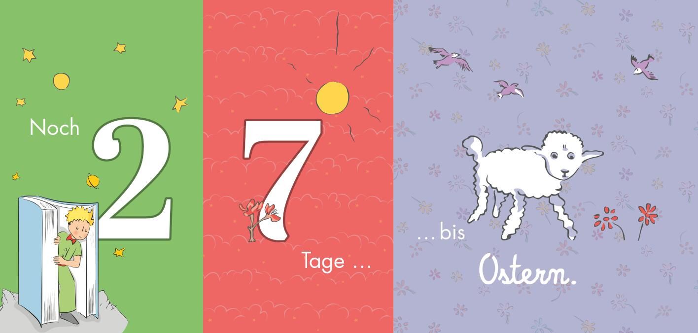 Der Kleine Prinz. Wie lange noch? Dein Countdown für besondere Anlässe (Mängelexemplar)